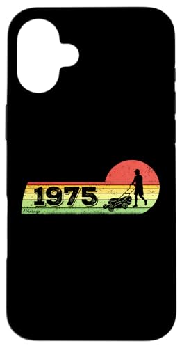 Garten Jahrgang 1975 Geburtstag Hausmeister Gärtner Hülle für iPhone 16 Plus Garten Jahrgang 1975 Geburtstag Hausmeister Gärtner Hülle für iPhone 16 Plus von CLICK-HERE for more Gardener gift Birthday Shirts