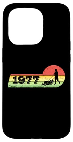 Garten Jahrgang 1977 Geburtstag Hausmeister Gärtner Hülle für iPhone 15 Pro Garten Jahrgang 1977 Geburtstag Hausmeister Gärtner Hülle für iPhone 15 Pro von CLICK-HERE for more Gardener gift Birthday Shirts