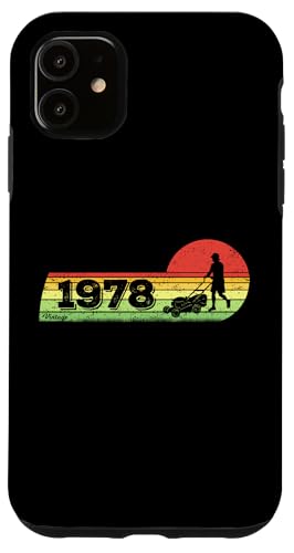 Garten Jahrgang 1978 Geburtstag Hausmeister Gärtner Hülle für iPhone 11 Garten Jahrgang 1978 Geburtstag Hausmeister Gärtner Hülle für iPhone 11 von CLICK-HERE for more Gardener gift Birthday Shirts