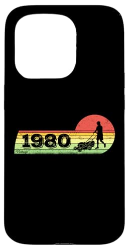 Garten Jahrgang 1980 Geburtstag Hausmeister Gärtner Hülle für iPhone 15 Pro Garten Jahrgang 1980 Geburtstag Hausmeister Gärtner Hülle für iPhone 15 Pro von CLICK-HERE for more Gardener gift Birthday Shirts
