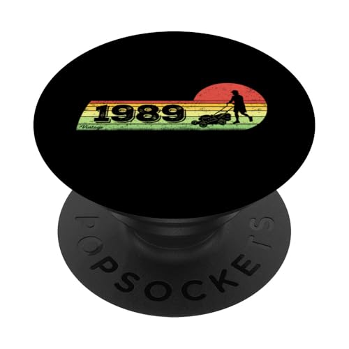Garten Jahrgang 1989 Geburtstag Hausmeister Gärtner PopSockets Klebender PopGrip Garten Jahrgang 1989 Geburtstag Hausmeister Gärtner PopSockets Klebender PopGrip von CLICK-HERE for more Gardener gift Birthday Shirts