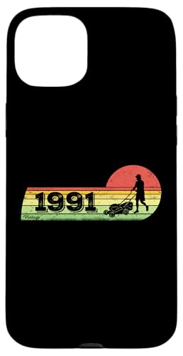 Garten Jahrgang 1991 Geburtstag Hausmeister Gärtner Hülle für iPhone 15 Plus Garten Jahrgang 1991 Geburtstag Hausmeister Gärtner Hülle für iPhone 15 Plus von CLICK-HERE for more Gardener gift Birthday Shirts