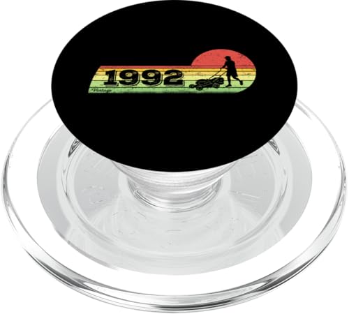 Garten Jahrgang 1992 Geburtstag Hausmeister Gärtner PopSockets PopGrip für MagSafe Garten Jahrgang 1992 Geburtstag Hausmeister Gärtner PopSockets PopGrip für MagSafe von CLICK-HERE for more Gardener gift Birthday Shirts