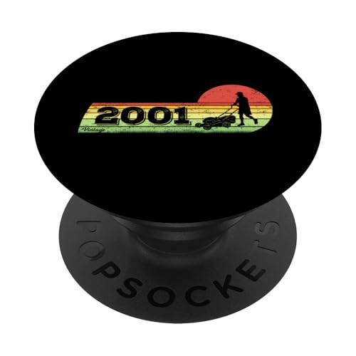 Garten Jahrgang 2001 Geburtstag Hausmeister Gärtner PopSockets Klebender PopGrip von CLICK-HERE for more Gardener gift Birthday Shirts
