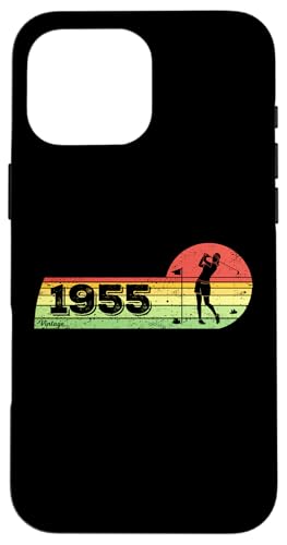 Golfspieler Golfer Jahrgang 1955 Geburtstag Golf Damen Golf Hülle für iPhone 16 Pro Max Golfspieler Golfer Jahrgang 1955 Geburtstag Golf Damen Golf Hülle für iPhone 16 Pro Max von CLICK-HERE for more Golf-Sports Birthday Shirts