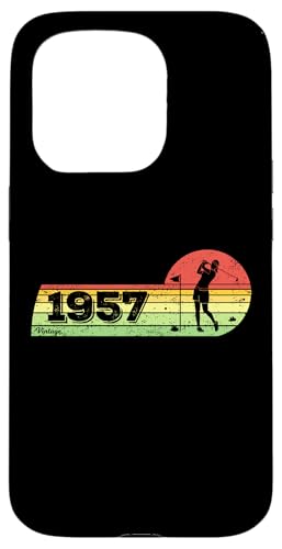 Golfspieler Golfer Jahrgang 1957 Geburtstag Golf Damen Golf Hülle für iPhone 15 Pro Golfspieler Golfer Jahrgang 1957 Geburtstag Golf Damen Golf Hülle für iPhone 15 Pro von CLICK-HERE for more Golf-Sports Birthday Shirts