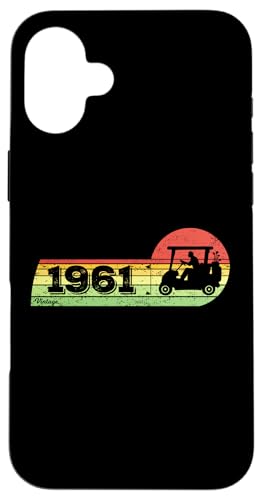 Golfspieler Golfer Jahrgang 1961 Geburtstag Golf-Cart Golf Hülle für iPhone 16 Plus Golfspieler Golfer Jahrgang 1961 Geburtstag Golf-Cart Golf Hülle für iPhone 16 Plus von CLICK-HERE for more Golf-Sports Birthday Shirts
