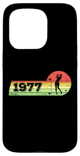 Golfspieler Golfer Jahrgang 1977 Geburtstag Golf Damen Golf Hülle für iPhone 15 Pro Golfspieler Golfer Jahrgang 1977 Geburtstag Golf Damen Golf Hülle für iPhone 15 Pro von CLICK-HERE for more Golf-Sports Birthday Shirts