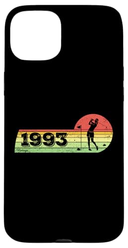 Golfspieler Golfer Jahrgang 1993 Geburtstag Golf Damen Golf Hülle für iPhone 15 Plus Golfspieler Golfer Jahrgang 1993 Geburtstag Golf Damen Golf Hülle für iPhone 15 Plus von CLICK-HERE for more Golf-Sports Birthday Shirts