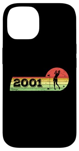 Golfspieler Golfer Jahrgang 2001 Geburtstag Golf Damen Golf Hülle für iPhone 14 Golfspieler Golfer Jahrgang 2001 Geburtstag Golf Damen Golf Hülle für iPhone 14 von CLICK-HERE for more Golf-Sports Birthday Shirts