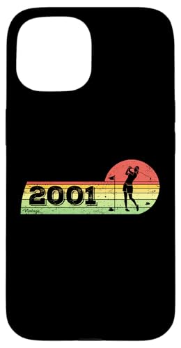 Golfspieler Golfer Jahrgang 2001 Geburtstag Golf Damen Golf Hülle für iPhone 15 Golfspieler Golfer Jahrgang 2001 Geburtstag Golf Damen Golf Hülle für iPhone 15 von CLICK-HERE for more Golf-Sports Birthday Shirts