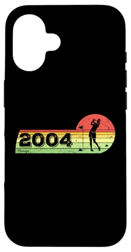 Golfspieler Golfer Jahrgang 2004 Geburtstag Golf Damen Golf Hülle für iPhone 16 Golfspieler Golfer Jahrgang 2004 Geburtstag Golf Damen Golf Hülle für iPhone 16 von CLICK-HERE for more Golf-Sports Birthday Shirts
