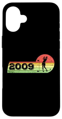 Golfspieler Golfer Jahrgang 2009 Geburtstag Golf Damen Golf Hülle für iPhone 16 Plus von CLICK-HERE for more Golf-Sports Birthday Shirts