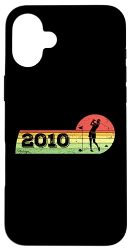 Golfspieler Golfer Jahrgang 2010 Geburtstag Golf Damen Golf Hülle für iPhone 16 Plus Golfspieler Golfer Jahrgang 2010 Geburtstag Golf Damen Golf Hülle für iPhone 16 Plus von CLICK-HERE for more Golf-Sports Birthday Shirts