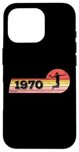 Handballerin Jahrgang 1970 Geburtstag game Damen Handball Hülle für iPhone 16 Pro Handballerin Jahrgang 1970 Geburtstag game Damen Handball Hülle für iPhone 16 Pro von CLICK-HERE for more Handball Birthday Shirts