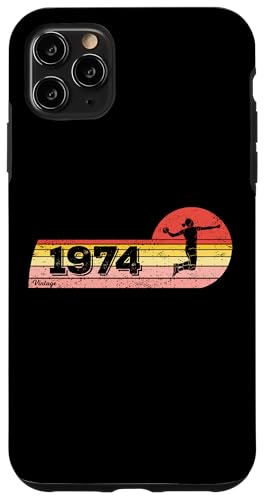 Handballerin Jahrgang 1974 Geburtstag game Damen Handball Hülle für iPhone 11 Pro Max Handballerin Jahrgang 1974 Geburtstag game Damen Handball Hülle für iPhone 11 Pro Max von CLICK-HERE for more Handball Birthday Shirts