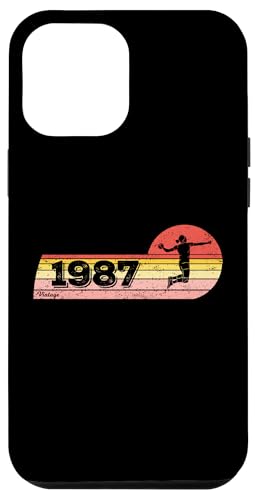 Handballerin Jahrgang 1987 Geburtstag game Damen Handball Hülle für iPhone 12 Pro Max Handballerin Jahrgang 1987 Geburtstag game Damen Handball Hülle für iPhone 12 Pro Max von CLICK-HERE for more Handball Birthday Shirts