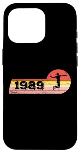 Handballerin Jahrgang 1989 Geburtstag game Damen Handball Hülle für iPhone 16 Pro Handballerin Jahrgang 1989 Geburtstag game Damen Handball Hülle für iPhone 16 Pro von CLICK-HERE for more Handball Birthday Shirts