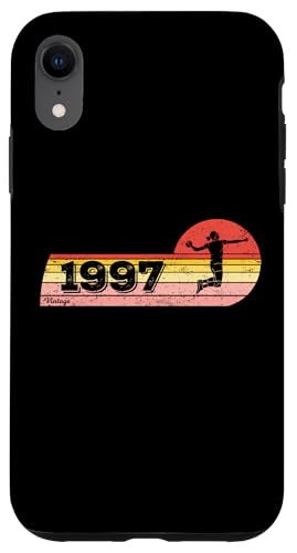 Handballerin Jahrgang 1997 Geburtstag game Damen Handball Hülle für iPhone XR Handballerin Jahrgang 1997 Geburtstag game Damen Handball Hülle für iPhone XR von CLICK-HERE for more Handball Birthday Shirts