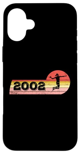 Handballerin Jahrgang 2002 Geburtstag game Damen Handball Hülle für iPhone 16 Plus Handballerin Jahrgang 2002 Geburtstag game Damen Handball Hülle für iPhone 16 Plus von CLICK-HERE for more Handball Birthday Shirts