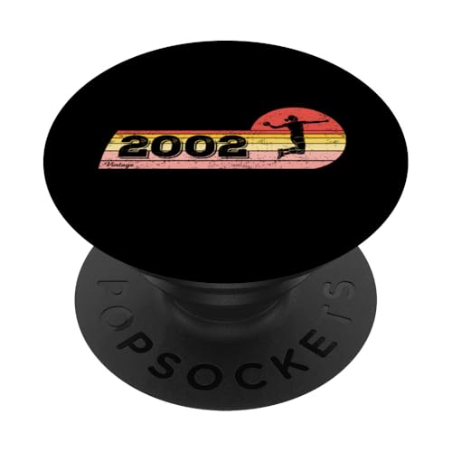 Handballerin Jahrgang 2002 Geburtstag game Damen Handball PopSockets Klebender PopGrip Handballerin Jahrgang 2002 Geburtstag game Damen Handball PopSockets Klebender PopGrip von CLICK-HERE for more Handball Birthday Shirts