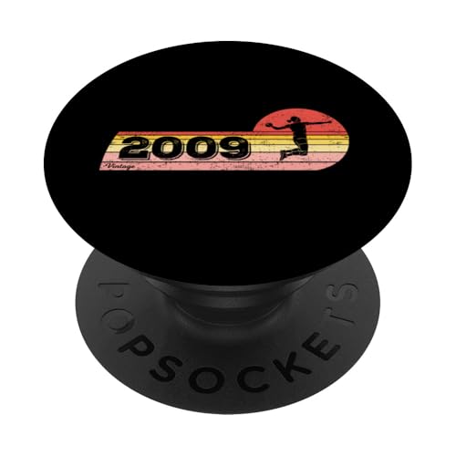 Handballerin Jahrgang 2009 Geburtstag game Damen Handball PopSockets Klebender PopGrip Handballerin Jahrgang 2009 Geburtstag game Damen Handball PopSockets Klebender PopGrip von CLICK-HERE for more Handball Birthday Shirts