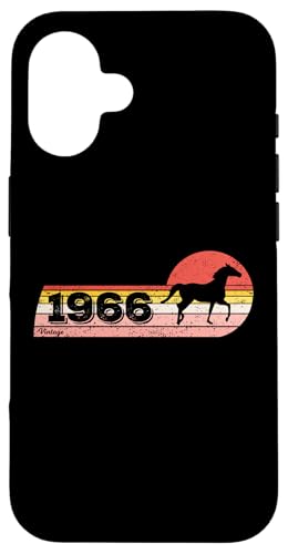 Pferde Reiten Jahrgang 1966 geboren Geburtstag Pferd Reiten Hülle für iPhone 16 Pferde Reiten Jahrgang 1966 geboren Geburtstag Pferd Reiten Hülle für iPhone 16 von CLICK-HERE for more Horses riding Birthday Shirts