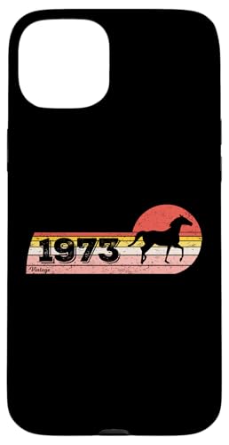 Pferde Reiten Jahrgang 1973 geboren Geburtstag Pferd Reiten Hülle für iPhone 15 Plus Pferde Reiten Jahrgang 1973 geboren Geburtstag Pferd Reiten Hülle für iPhone 15 Plus von CLICK-HERE for more Horses riding Birthday Shirts