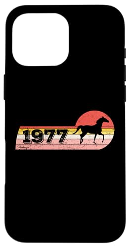 Pferde Reiten Jahrgang 1977 geboren Geburtstag Pferd Reiten Hülle für iPhone 16 Pro Max Pferde Reiten Jahrgang 1977 geboren Geburtstag Pferd Reiten Hülle für iPhone 16 Pro Max von CLICK-HERE for more Horses riding Birthday Shirts