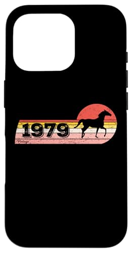Pferde Reiten Jahrgang 1979 geboren Geburtstag Pferd Reiten Hülle für iPhone 16 Pro Pferde Reiten Jahrgang 1979 geboren Geburtstag Pferd Reiten Hülle für iPhone 16 Pro von CLICK-HERE for more Horses riding Birthday Shirts