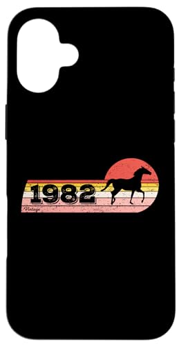 Pferde Reiten Jahrgang 1982 geboren Geburtstag Pferd Reiten Hülle für iPhone 16 Plus Pferde Reiten Jahrgang 1982 geboren Geburtstag Pferd Reiten Hülle für iPhone 16 Plus von CLICK-HERE for more Horses riding Birthday Shirts