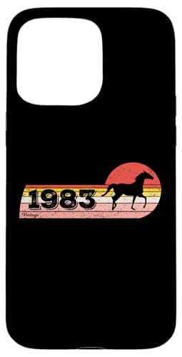 Pferde Reiten Jahrgang 1983 geboren Geburtstag Pferd Reiten Hülle für iPhone 15 Pro Max Pferde Reiten Jahrgang 1983 geboren Geburtstag Pferd Reiten Hülle für iPhone 15 Pro Max von CLICK-HERE for more Horses riding Birthday Shirts