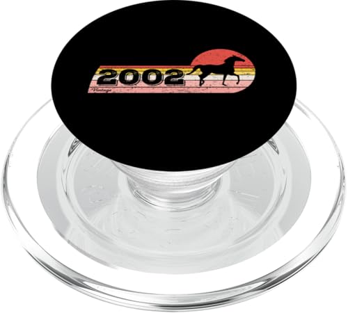 Pferde Reiten Jahrgang 2002 geboren Geburtstag Pferd Reiten PopSockets PopGrip für MagSafe Pferde Reiten Jahrgang 2002 geboren Geburtstag Pferd Reiten PopSockets PopGrip für MagSafe von CLICK-HERE for more Horses riding Birthday Shirts