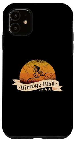 MTB-Bike Mountainbike Jahrgang 1960 Geburtstags Fahrrad MTB Hülle für iPhone 11 MTB-Bike Mountainbike Jahrgang 1960 Geburtstags Fahrrad MTB Hülle für iPhone 11 von CLICK-HERE for more Mountain-Bikes Birthday Shirts
