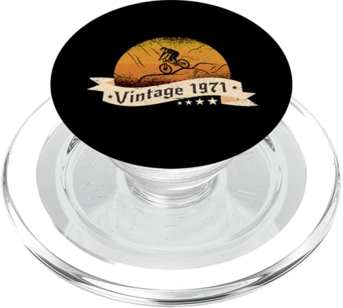 MTB-Bike Mountainbike Jahrgang 1971 Geburtstags Fahrrad MTB PopSockets PopGrip für MagSafe MTB-Bike Mountainbike Jahrgang 1971 Geburtstags Fahrrad MTB PopSockets PopGrip für MagSafe von CLICK-HERE for more Mountain-Bikes Birthday Shirts