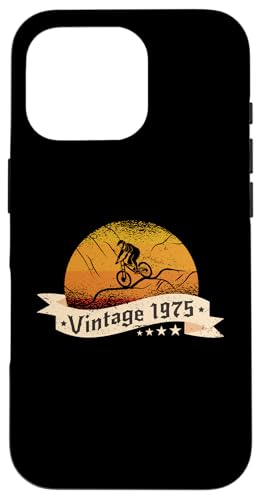 MTB-Bike Mountainbike Jahrgang 1975 Geburtstags Fahrrad MTB Hülle für iPhone 16 Pro MTB-Bike Mountainbike Jahrgang 1975 Geburtstags Fahrrad MTB Hülle für iPhone 16 Pro von CLICK-HERE for more Mountain-Bikes Birthday Shirts
