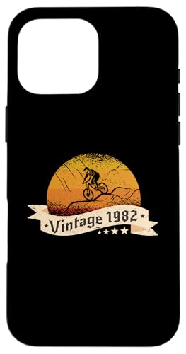 MTB-Bike Mountainbike Jahrgang 1982 Geburtstags Fahrrad MTB Hülle für iPhone 16 Pro Max MTB-Bike Mountainbike Jahrgang 1982 Geburtstags Fahrrad MTB Hülle für iPhone 16 Pro Max von CLICK-HERE for more Mountain-Bikes Birthday Shirts