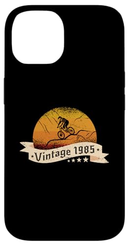 MTB-Bike Mountainbike Jahrgang 1985 Geburtstags Fahrrad MTB Hülle für iPhone 14 MTB-Bike Mountainbike Jahrgang 1985 Geburtstags Fahrrad MTB Hülle für iPhone 14 von CLICK-HERE for more Mountain-Bikes Birthday Shirts