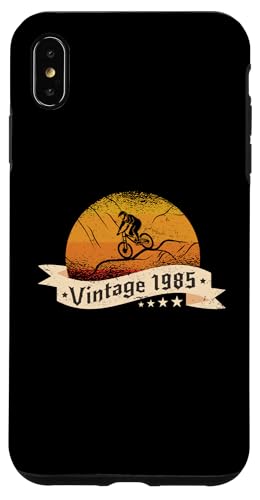 MTB-Bike Mountainbike Jahrgang 1985 Geburtstags Fahrrad MTB Hülle für iPhone XS Max von CLICK-HERE for more Mountain-Bikes Birthday Shirts
