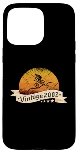 MTB-Bike Mountainbike Jahrgang 2002 Geburtstags Fahrrad MTB Hülle für iPhone 15 Pro Max MTB-Bike Mountainbike Jahrgang 2002 Geburtstags Fahrrad MTB Hülle für iPhone 15 Pro Max von CLICK-HERE for more Mountain-Bikes Birthday Shirts