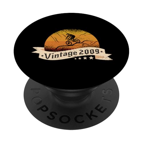 MTB-Bike Mountainbike Jahrgang 2009 Geburtstags Fahrrad MTB PopSockets Klebender PopGrip MTB-Bike Mountainbike Jahrgang 2009 Geburtstags Fahrrad MTB PopSockets Klebender PopGrip von CLICK-HERE for more Mountain-Bikes Birthday Shirts
