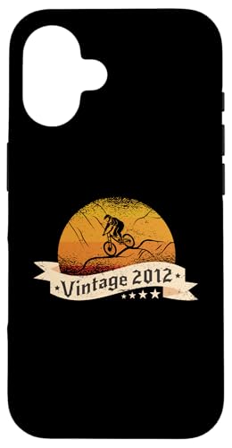MTB-Bike Mountainbike Jahrgang 2012 Geburtstags Fahrrad MTB Hülle für iPhone 16 MTB-Bike Mountainbike Jahrgang 2012 Geburtstags Fahrrad MTB Hülle für iPhone 16 von CLICK-HERE for more Mountain-Bikes Birthday Shirts