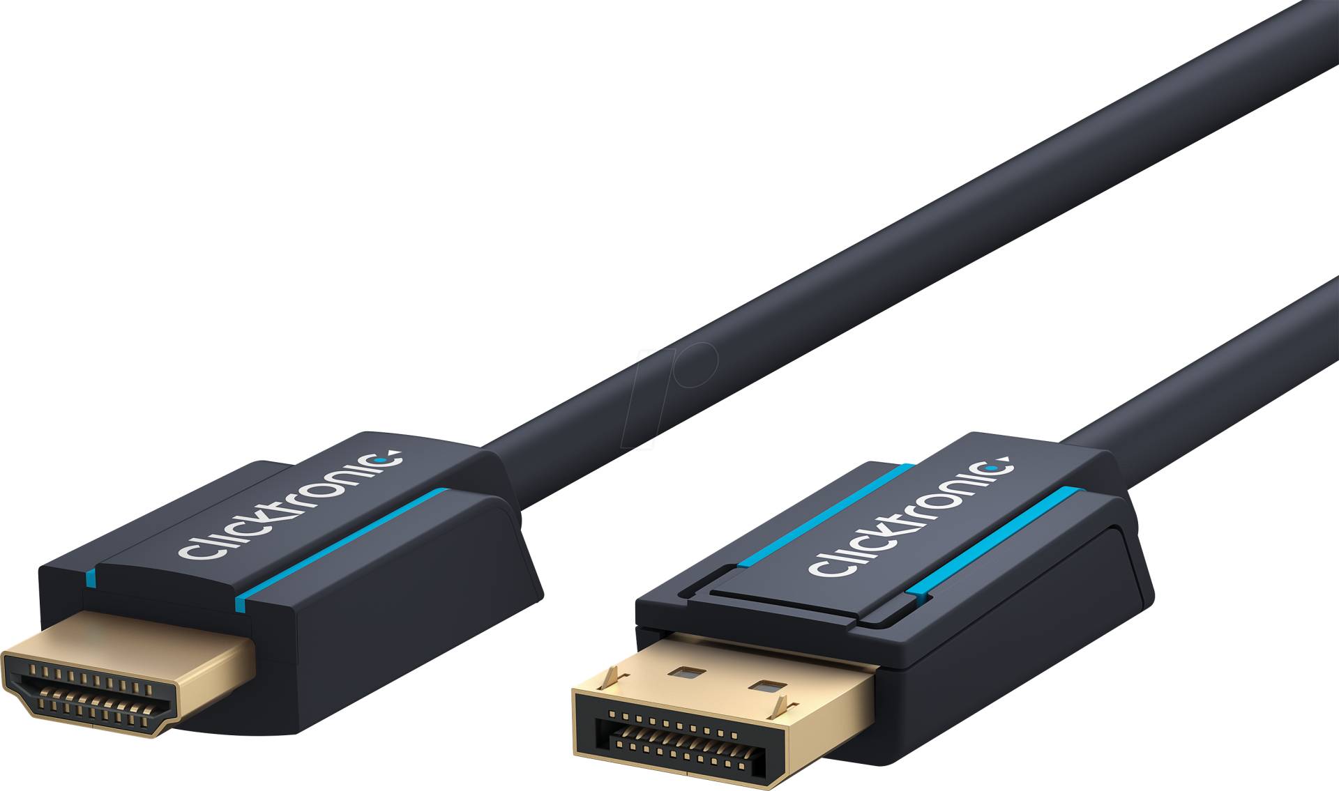 CLICK 44925 - DisplayPort 1.2 auf HDMI A Stecker, 4K 60 Hz, 3 m von CLICKTRONIC