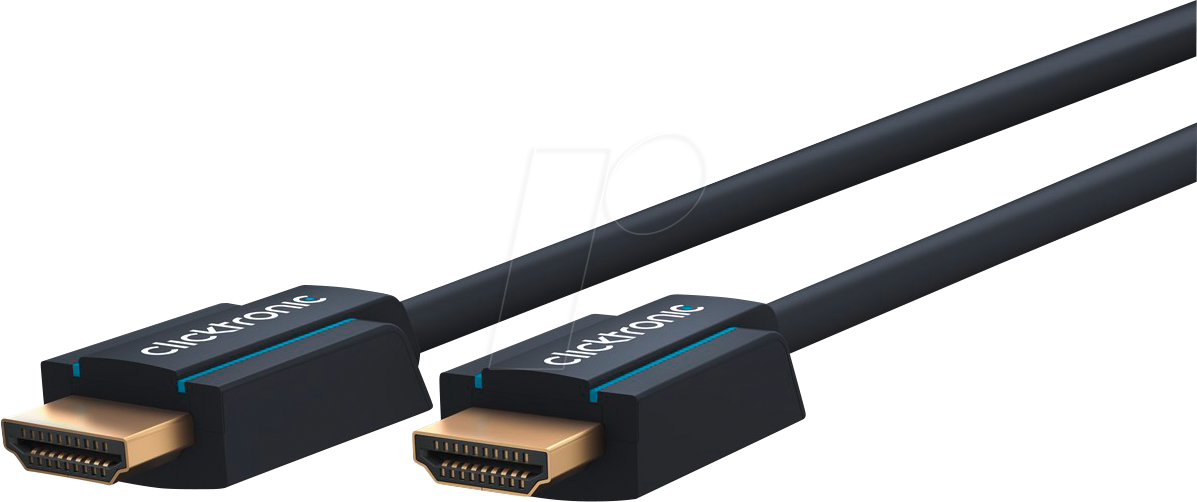 CLICK 70305 - Premium High Speed HDMI Kabel für 4K, 5,0m von CLICKTRONIC