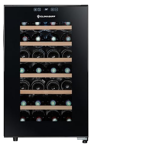 CLIMADIFF CC28F Hybrid-Weinkühlschrank, 28 Flaschen CLIMADIFF CC28F Hybrid-Weinkühlschrank, 28 Flaschen von CLIMADIFF
