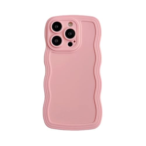 CLIPPER GUARDS Kompatibel mit [iPhone 12 Pro Max] Hülle, Liquid Silicone Case, Full Body Screen [Camera Schutzhülle], [Stoßfest], Slim Phone Case, 6.7 Zoll-Pink von CLIPPER GUARDS