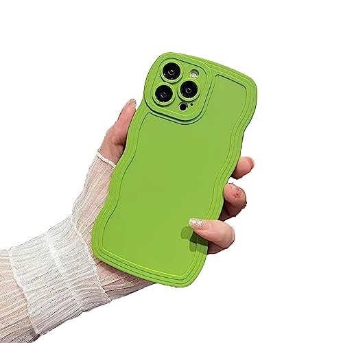 CLIPPER GUARDS Kompatibel mit iPhone 13 Pro Max Hülle, [Liquid Silicone Case], Full Body Screen Camera [Schutzhülle], Stoßfest, [Slim Phone Case], 6.7 Zoll-Grün von CLIPPER GUARDS