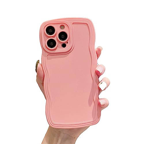 CLIPPER GUARDS [Kompatibel mit iPhone 14 Pro Max Hülle], [Liquid Silicone Case], Full Body Screen Camera Schutzhülle, Stoßfest, [Slim Phone Case], 6.7 Zoll-[Pink] von CLIPPER GUARDS