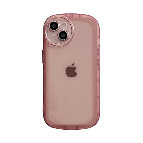 CLIPPER GUARDS Silikonhülle Kompatibel mit iPhone 13 6,1-Zoll, Silky-Soft Touch Ganzkörper Schutzhülle, Stoßfeste Abdeckung mit Mikrofaser-Futter (Rosa) von CLIPPER GUARDS