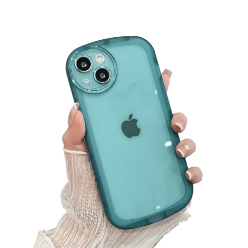 CLIPPER GUARDS iPhone 14 Hülle, Silikon Upgrade [Kamera Schutz] Handyhülle, Soft Anti-Kratzer Mikrofaser Futter innen, 6,1 Zoll, Grün von CLIPPER GUARDS